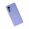 Mey İthalat®   Mi 12 Lite Kılıf Nano içi Kadife Silikon - Lila