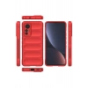 Mey İthalat®   Mi 12 Lite Kılıf Optimum Silikon - Kırmızı