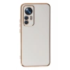 Mey İthalat®   Mi 12T Pro Kılıf Volet Silikon - Beyaz