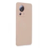 Mey İthalat®   Mi 13 Lite Kılıf Nano içi Kadife Silikon - Pudra