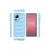 Mey İthalat®   Mi 13 Lite Kılıf Optimum Silikon - Sky Blue