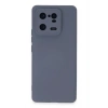 Mey İthalat®   Mi 13 Pro Kılıf Nano içi Kadife Silikon - Gri