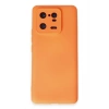 Mey İthalat®   Mi 13 Pro Kılıf Nano içi Kadife Silikon - Turuncu