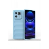 Mey İthalat®   Mi 13 Pro Kılıf Optimum Silikon - Sky Blue
