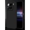 Mey İthalat®   Mi 15 Pro Kılıf Nano içi Kadife Silikon - Siyah