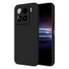 Mey İthalat®   Mi 15 Pro Kılıf Nano içi Kadife Silikon - Siyah