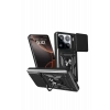 Mey İthalat®   Mi 15 Pro Kılıf Pars Lens Yüzüklü Silikon - Siyah