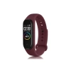 Mey İthalat®   Mi Band 4 Klasik Kordon - Mürdüm