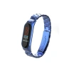 Mey İthalat®   Mi Band 4 Metal Baklalı Kordon - Mavi