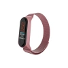 Mey İthalat®   Mi Band 4 Metal Mıknatıslı Kordon - Rose