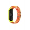 Mey İthalat®   Mi Band 4 Star Kordon - Turuncu-Sarı