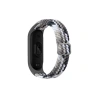 Mey İthalat®   Mi Band 6 Star Kordon - Gri-Siyah