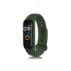 Mey İthalat®   Mi Band 7 Klasik Kordon - Haki Yeşil