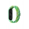 Mey İthalat®   Mi Band 7 Star Kordon - Turkuaz-Yeşil