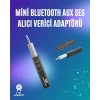 Mey İthalat® Mini Bluetooth Müzik Alıcısı | Ev & Araç Stereo Sistemlerine Kablosuz Bağlantı