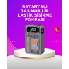 Mey İthalat® Mini Boy Elektrikli Şarjlı Yüksek Basınçlı Lastik Şişirme Pompası