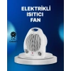 Mey İthalat® Mini Elektrikli Isıtıcı – 2000W Güç, Fanlı Isıtma, 3 Isı Modu
