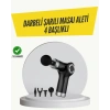 Mey İthalat® Mini Masaj Tabancası 4 Başlık 6 Hız Ayarlı