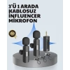 Mey İthalat® Mobil Uyumlu Mikrofon - Dış Mekân İçin İdeal