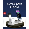 Mey İthalat® Modern Tasarımlı Çok Fonksiyonlu Kablosuz Şarj Standı