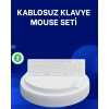 Mey İthalat® Ofis ve Ev Kullanımı İçin Kablosuz Klavye Fare Seti - Ergonomik ve Pratik