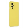 Mey İthalat®  One Plus 9 Kılıf Nano içi Kadife Silikon - Sarı