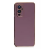 Mey İthalat®  One Plus 9 Kılıf Volet Silikon - Mor