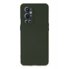 Mey İthalat®  One Plus 9 Pro Kılıf Nano içi Kadife Silikon - Koyu Yeşil