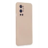 Mey İthalat®  One Plus 9 Pro Kılıf Nano içi Kadife Silikon - Pudra