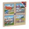Mey İthalat® ONY-343/344/345/346 Ahşap Eğitici 4lü Puzzle -Onyıl