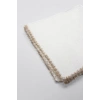 Mey İthalat®   Organik 28x28 6Lı Havlu Mendil 90105 Ekru