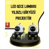 Mey İthalat® Otomatik Döner Slaytlı Üç Parlaklık Ayarlı Projektör Lamba