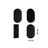 Mey İthalat® Oval Profil İç Tapa 32x50 mm 4 Adet