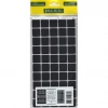 Mey İthalat® Pacific 6020 BL Yapışkanlı Keçe  20 mm X 20 mm Siyah