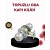 Mey İthalat® Paslanmaz Çelik Dayanıklı Topuzlu Kapı Kilidi