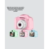 Mey İthalat® Pembe Mini 1080p HD Çocuk Kamera – 8MP, Video Kaydı,TF Kart Destekli