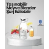 Mey İthalat® Pembe ve Beyaz Renk Seçenekli Mini Boy Meyve Sıkıcı