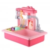 Mey İthalat® Pilli İnteraktif Lavabo Seti Pembe