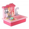Mey İthalat® Pilli İnteraktif Lavabo Seti Pembe