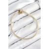 Mey İthalat® Pirinç Charm Zirkon Taşlı Yıldız Model Gold Renk Kadın Bileklik