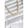 Mey İthalat® Pirinç Gold Renk 60 cm Zincir Kadın Kolye