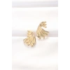 Mey İthalat® Pirinç Gold Renk Küpe