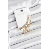 Mey İthalat® Pirinç Gold Renk Set Küpe