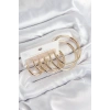 Mey İthalat® Pirinç Halka Model Gold Renk Kadın Set Küpe