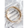 Mey İthalat® Pirinç Sarmal Model Gold Renk Pazu Bileklik