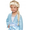 Mey İthalat® Platin Altın Dore Renk Karlar Ülkesi Elsa Frozen Peruğu Çocuk Boy