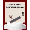 Mey İthalat® Plazma Ark Teknolojili Elektrikli Çakmak – Dokunmatik, LED Göstergeli, Şarj Edilebilir