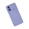 Mey İthalat®   Poco M4 Pro 4G Kılıf Nano içi Kadife Silikon - Lila