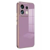 Mey İthalat®   Poco M6 Pro 4G Kılıf Volet Silikon - Mor