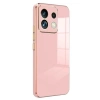 Mey İthalat®   Poco M6 Pro 4G Kılıf Volet Silikon - Pembe